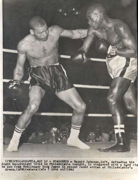 JOHNSON, HAROLD-DOUG JONES WIRE PHOTO (1962-2ND ROUND)