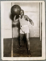 JOHNSON, JACK ORIGINAL WIRE PHOTO (EARLY 1920'S)