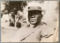 JOHNSON, JACK ORIGINAL PHOTOGRAPH