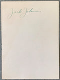 JOHNSON, JACK ORIGINAL PHOTOGRAPH