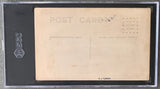 JOHNSON, JACK-JAMES JEFFRIES REAL PHOTO POSTCARD (1910-JOHNSON IN HIS CORNER-SGC)