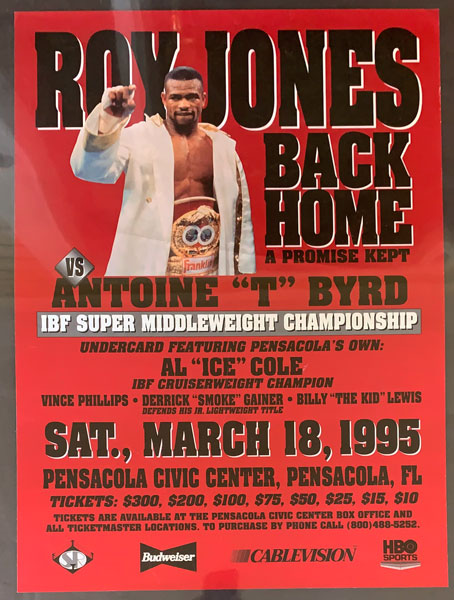 JONES, JR., ROY-ANTOINE BYRD ON SITE POSTER (1995)