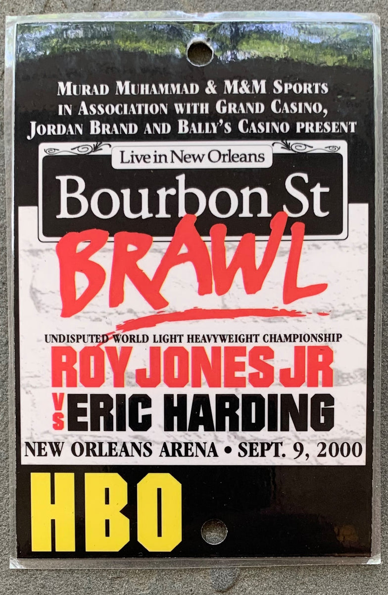 JONES, JR., ROY-ERIC HARDING HBO CREDENTIAL (2000) – JO Sports Inc.
