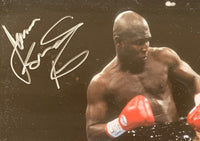 JONES, JR., ROY-JAMES "LIGHT OUT" TONEY SIGNED LARGE FORMAT PHOTO (JSA-SIGNED BY BOTH)