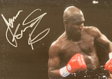 JONES, JR., ROY-JAMES "LIGHT OUT" TONEY SIGNED LARGE FORMAT PHOTO (JSA-SIGNED BY BOTH)