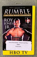 JONES, JR., ROY-CLINTON WOODS HBO TV CREDENTIAL (2002)
