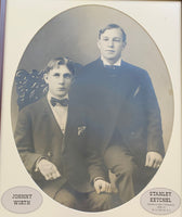 KETCHEL, STANLEY & JOHNNY WIRTH LARGE FORMAT PHOTOGRAH (CIRCA 1909)
