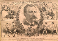KILRAIN, JAKE SUPPLEMENT POSTER (1887)