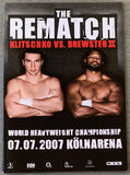 KLITSCHKO, WLADIMIR-LAMON BREWSTER II OFFICIAL PROGRAM (2007)