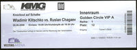 KLITSCHKO, WLADIMIR-RUSLAN CHAGAEV FULL TICKET (2009)