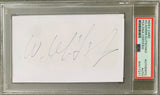 KLITSCHKO, WLADIMIR SIGNED INDEX CARD PSA/DNA AUTHENTICATED)