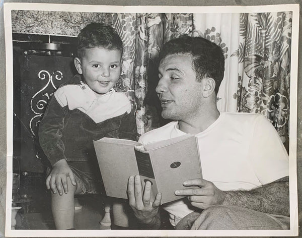 LAMOTTA, JAKE & SON ORIGINAL WIRE PHOTO