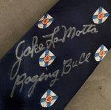 LAMOTTA, JAKE SIGNED NECK TIE (VIKKI LAMOTTA COLLECTION)