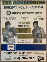 LALONDE, DONNY-BENITO FERNANDEZ ON SITE POSTER (1986)