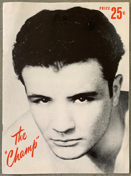 ROBINSON, SUGAR RAY-JAKE LAMOTTA VI OFFICIAL PROGRAM (1951)