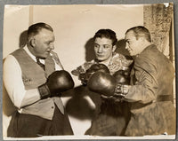 LAMOTTA, JAKE & BARNEY ROSS ORIGINAL PHOTO (EARLY 1940's)