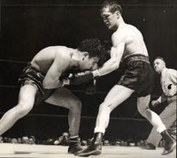 LAMOTTA, JAKE-FRITZIE ZIVIC WIRE PHOTO (1943)