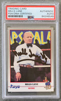 LANE, MILLS SIGNED 1991 KAYO CARD (PSA/DNA)