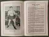 LEONARD, BENNY-ROCKY KANSAS OFFICIAL PROGRAM (1922)
