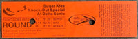 LEONARD, SUGAR RAY-ROGER STAFFORD FULL TICKET (1982-CANCELLED)