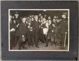 LEONARD, BENNY ORIGINAL MOUNTED TRAINING PHOTOGRAH