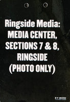 LEWIS, LENNOX-MICHAEL GRANT RINGSIDE MEDIA CREDENTIAL (2000)