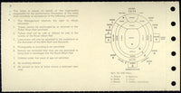 LEWIS, LENNOX-GLENN MCCRORY STUBLESS ON SITE TICKET (1991)