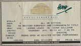 LEWIS, LENNOX-DEREK WILLIAMS STUBLESS TICKET (1992)