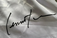 LEWIS, LENNOX SIGNED BOXING TRUNKS (AUTHENTIC SIGNINGS AUTHENTICATED)