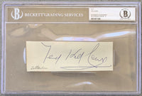 LEWIS, TED KID INK SIGNATURE (BECKETT)