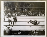 LISTON, SONNY-FLOYD PATTERSON II WIRE PHOTO (1963)