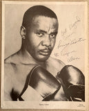 LISTON, SONNY SIGNED PHOTO (PSA/DNA CERTIFIED)