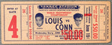 LOUIS, JOE-BILLY CONN II FULL TICKET (1946)