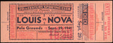 LOUIS, JOE-LOU NOVA FULL TICKET (1941)