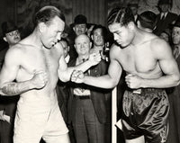 LOUIS, JOE-JACK ROPER WIRE PHOTO (1939-WEIGH IN)