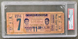 LOUIS, JOE-MAX SCHMELING II FULL TICKET (1938-PSA/DNA)