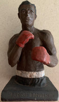 LOUIS, JOE PLASTER BUST (BY KEN CLARK RINGSIDE)