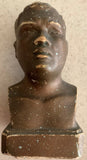 LOUIS, JOE PLASTER BUST FIGURINE (1930'S)