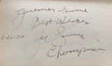 LOUIS, JOE INK SIGNED ALBUM PAGE (1938-PSA/DNA NM-MT 8)