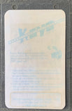 MANCINI, RAY "BOOM BOOM"-GREG HAUGEN MEDIA RINGSIDE CREDENTIAL (1992)