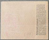 MARCIANO, ROCKY-JERSEY JOE WALCOTT I ON SITE TICKET STUB (1952-MARCIANO WINS TITLE-PSA/DNA)