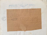 MARCIANO, ROCKY-JERSEY JOE WALCOTT I ORIGINAL WIRE PHOTO (1952-FAMOUS PUNCH)