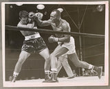 MARCIANO, ROCKY-JERSEY JOE WALCOTT I ORIGINAL WIRE PHOTO (1952)