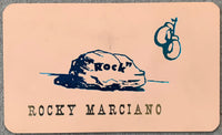 MARCIANO, ROCKY BUSINESS CARD