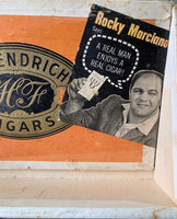 MARCIANO, ROCKY LA FENDRICH CIGAR BOX (CIRCA 1960)