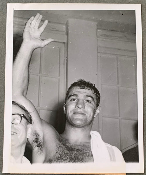 MARCIANO, ROCKY ORIGINAL WIRE PHOTO (1953)