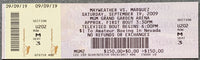 MAYWEATHER, JR., FLOYD-JUAN MANUEL MARQUEZ ON SITE FULL TICKET (2009)