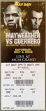 MAYWEATHER, JR., FLOYD-ROBERT GUERRERO FULL TICKET (2013)