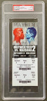 MAYWEATHER, JR., FLOYD-MARCOS MAIDANA II FULL ON SITE TICKET (PSA/DNA-EX-MT 6)