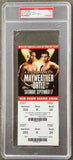 MAYWEATHER, JR., FLOYD-VICTOR ORTIZ ON SITE FULL TICKET (2011-PSA/DNA)